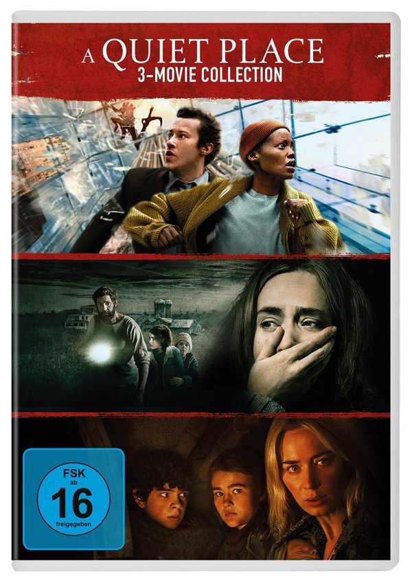 A Quiet Place - 3 Filme  [3 DVDs]  (DVD)