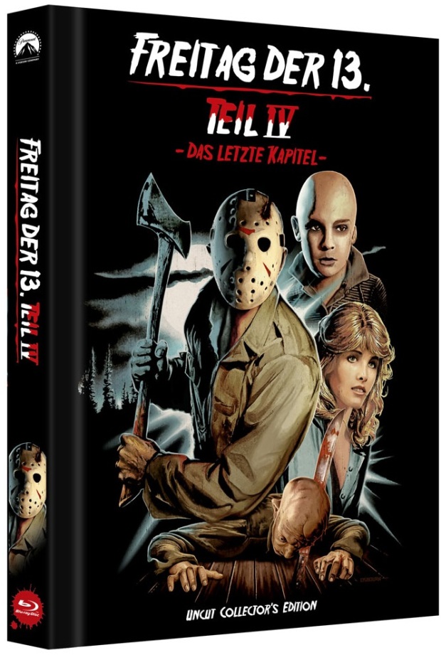 Freitag der 13. - Teil 4 - Uncut Mediabook Edition (blu-ray) (D)