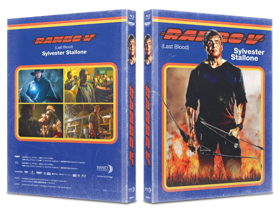 Rambo - Last Blood - Uncut Mediabook Edition (4K Ultra HD+blu-ray) (C)