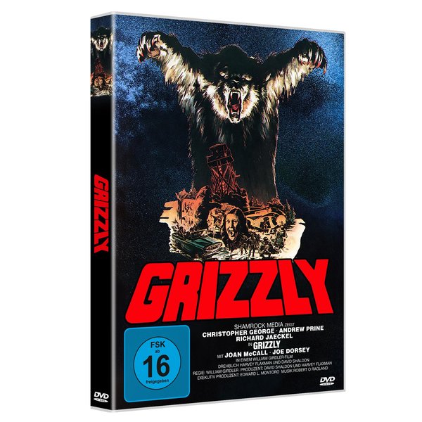 GRIZZLY - EINE BESTIE LÄUFT AMOK - Uncut  (DVD)