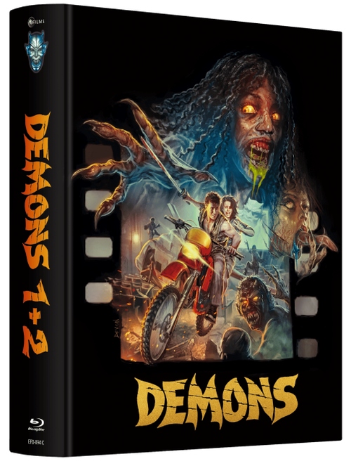 Demons 1+2 - Uncut Prestige Mediabook Edition (blu-ray) (C)