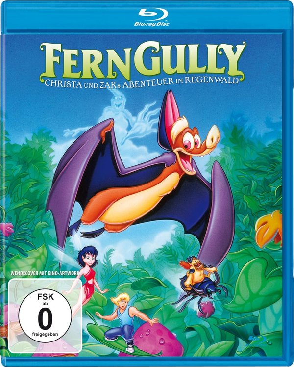 FernGully - Christa und Zaks Abenteuer im Regenwald (Kinofassung, in HD neu abgetastet)  (Blu-ray Disc)