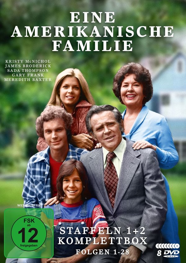 Eine amerikanische Familie - Staffeln 1-2 Komplettbox (28 Folgen)  [8 DVDs]  (DVD)