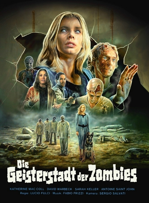 Geisterstadt der Zombies - Über dem Jenseits - Uncut Mediabook Edition  (4K Ultra HD+blu-ray) (D)