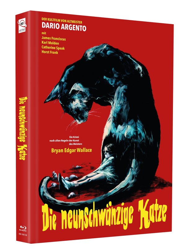 Neunschwänzige Katze, Die - Uncut Mediabook Edition  (DVD+blu-ray) (D)