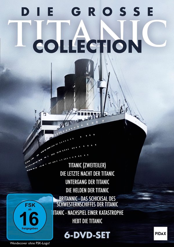Die große Titanic Collection / 7 spannende Verfilmungen mit einer Laufzeit von über 13 Stunden  [6 DVDs]  (DVD)