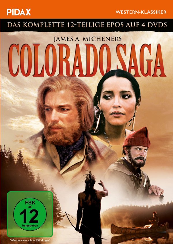Colorado Saga (Centennial) - Komplettbox / Das komplette 12-teilige Western-Epos mit absoluter Starbesetzung (Pidax Western-Klassiker)  [4 DVDs]  (DVD)