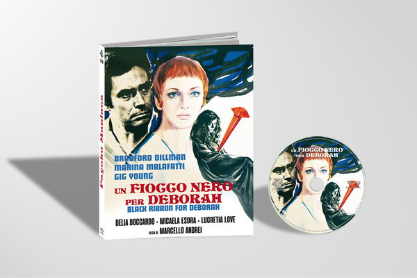 Psycho Maniacs - Un Fiocco Nero per Deborah - A black ribbon for Deborah - Uncut Mediabook Edition  (blu-ray) (A)