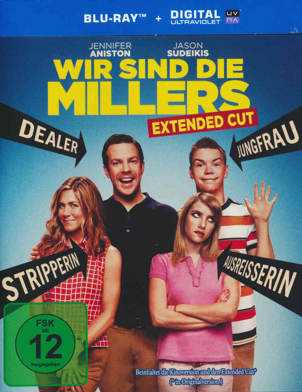 Wir sind die Millers - Extended Cut (blu-ray)