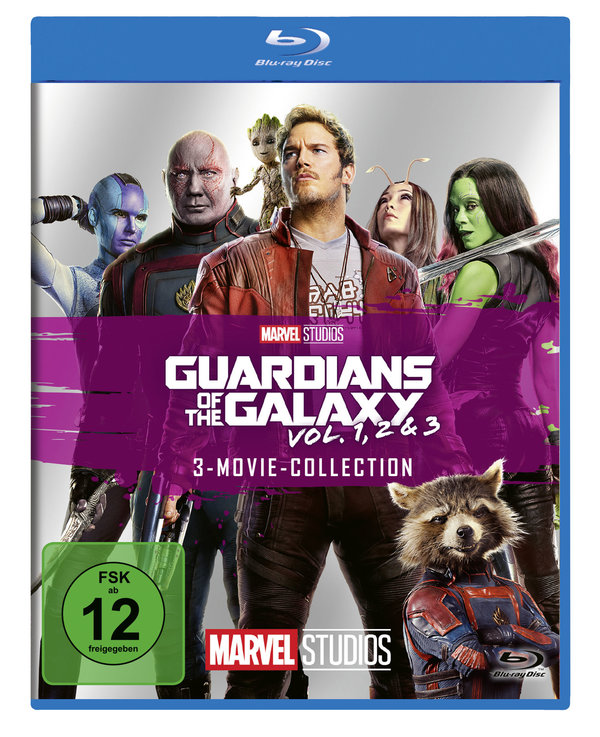Guardians of the Galaxy -  3-Movie Collection   [3 BRs]  (Blu-ray Disc)
