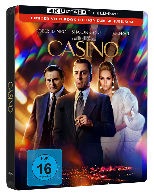 Casino - Limited Steelbook Edition  (4K Ultra HD+blu-ray)