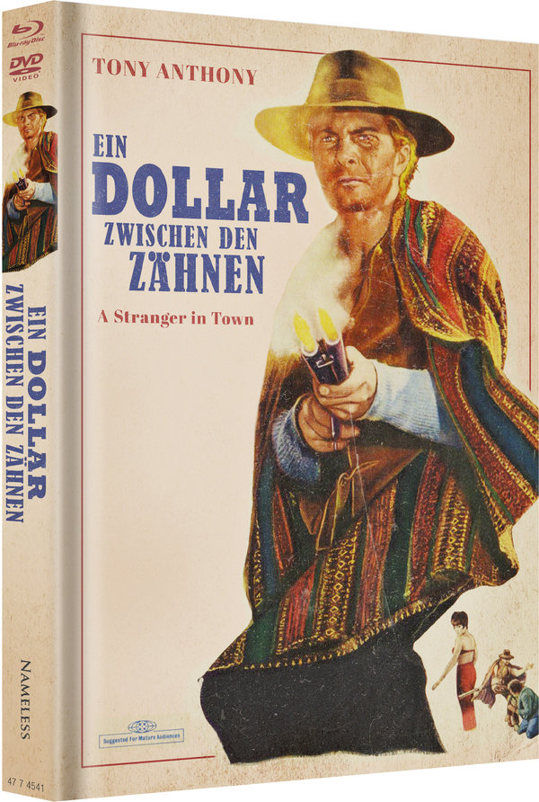 Ein Dollar zwischen den Zähnen  - Uncut Mediabook Edition  (DVD+blu-ray) (B)