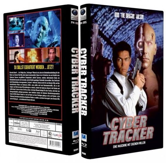Cyber Tracker - Uncut Hartbox Edition  (blu-ray)
