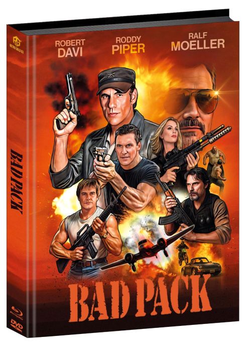 Bad Pack - Sieben dreckige Halunken - Uncut Mediabook Edition  (DVD+blu-ray) (A)
