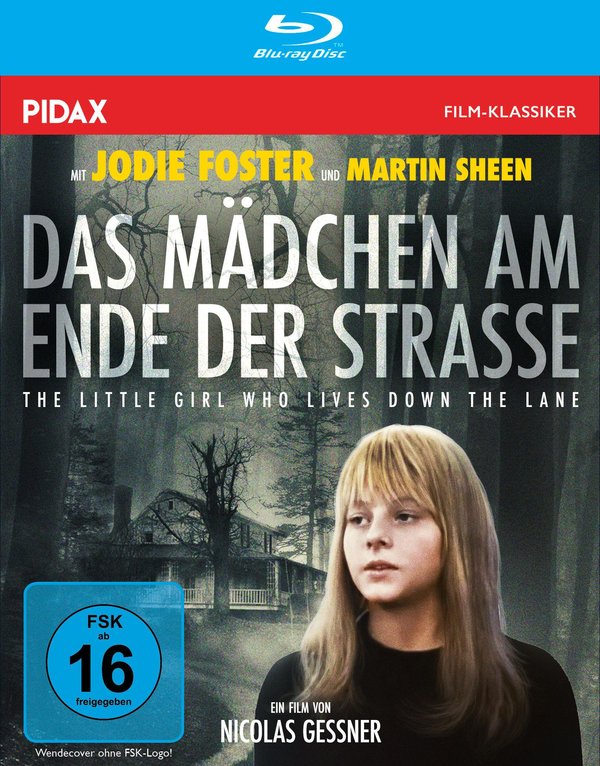 Das Mädchen am Ende der Straße (The Little Girl Who Lives Down the Lane) / Preisgekrönter Gruselklassiker mit Oscar-Preisträgerin Jodie Foster und Martin Sheen (Pidax Film-Klassiker)  (Blu-ray Disc)