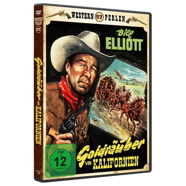 WESTERN PERLEN 57: "WILD" BILL ELLIOTT: GOLDRÄUBER VON KALIFORNIEN  (DVD)