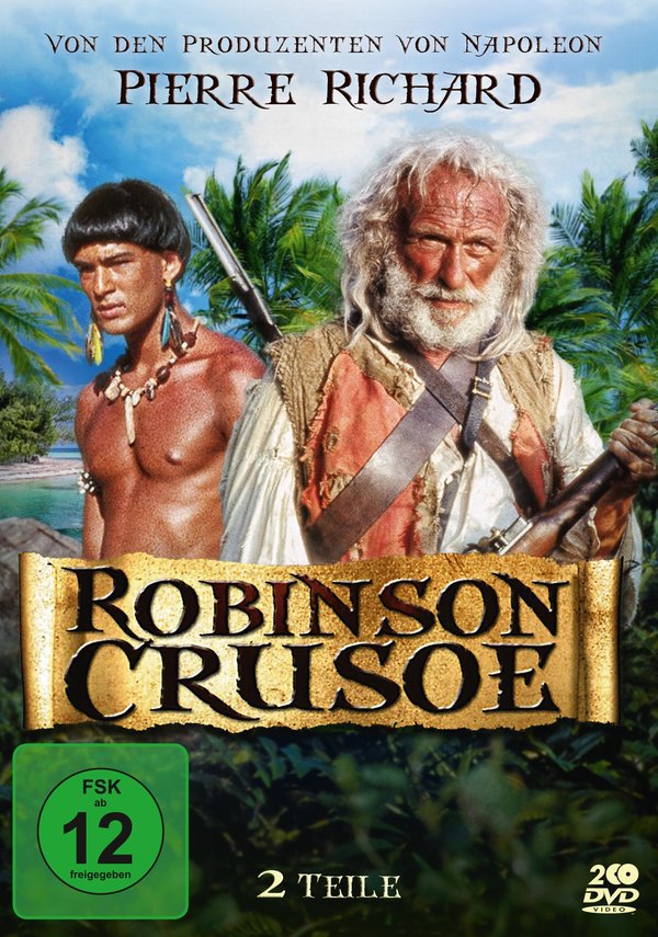 Robinson Crusoe - Der komplette Zweiteiler (Neuauflage)  [2 DVDs]  (DVD)