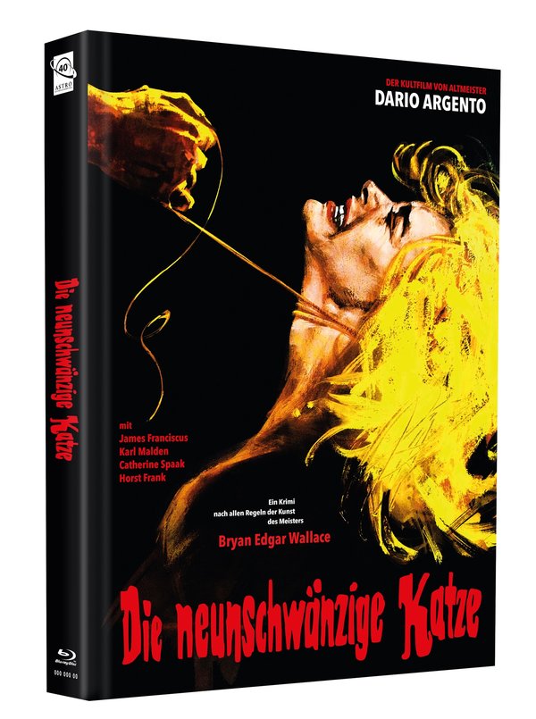 Neunschwänzige Katze, Die - Uncut Mediabook Edition  (DVD+blu-ray) (C)
