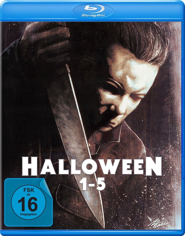 Halloween 1-5 Collection (uncut)  [5 BRs]  (Blu-ray Disc)