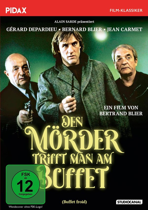 Den Mörder trifft man am Buffet (Buffet froid) / Preisgekrönte und rabenschwarze Krimikomödie mit Gérard Depardieu und Bernard Blier (Pidax Film-Klassiker)  (DVD)