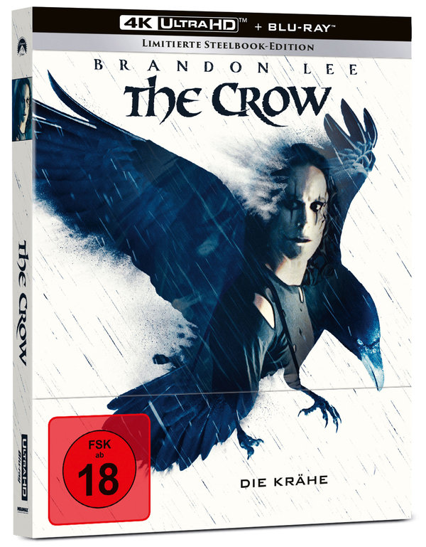The Crow - Die Krähe - Limited Steelbook Edition  (4K Ultra HD) + (Blu-ray)