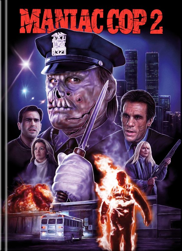 Maniac Cop 2 - Uncut Mediabook Edition (4K Ultra HD+blu-ray) (B)