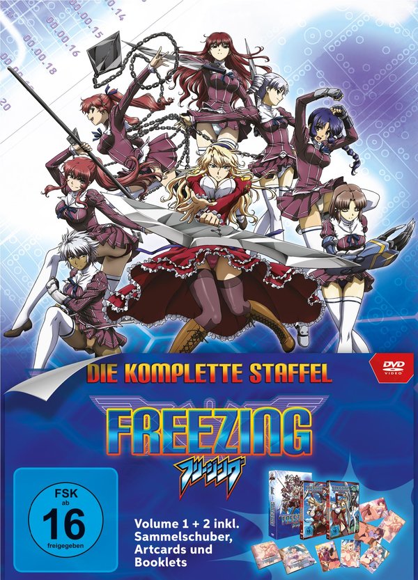 Freezing - Die komplette Staffel LTD. - Vol. 1 + 2 inkl. Sammelschuber, Artcards und Booklet  [2 DVDs]  (DVD)