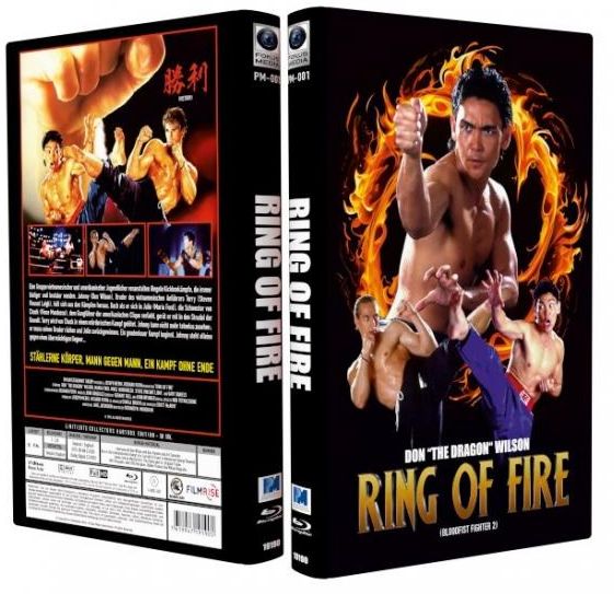 Ring of Fire - Bloodfist Fighter 2 - Uncut Hartbox Edition  (blu-ray)
