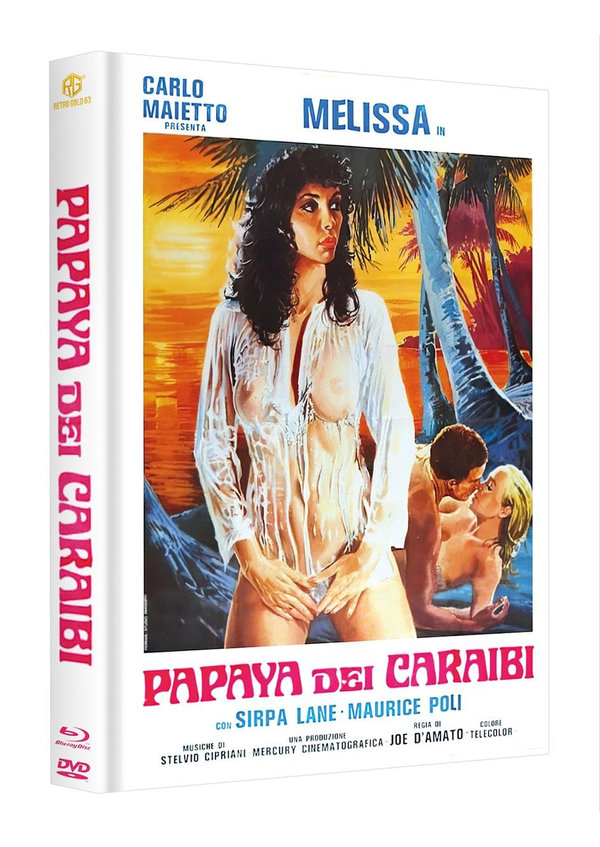 Papaya - Die Liebesgöttin der Cannibalen - Uncut Mediabook Edition (DVD+blu-ray) (B)