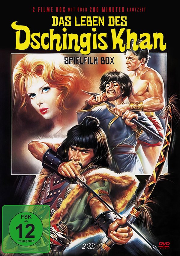 Das Leben des Dschingis Khan Box  (DVD)
