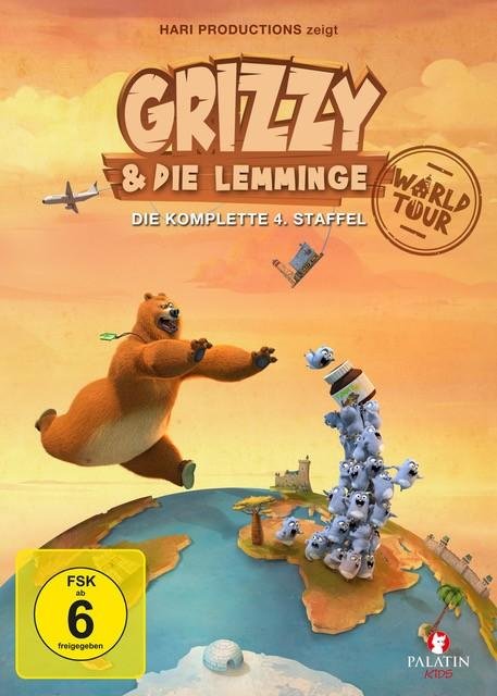 Grizzy & die Lemminge - Die komplette 4. Staffel  [3 DVDs]  (DVD)