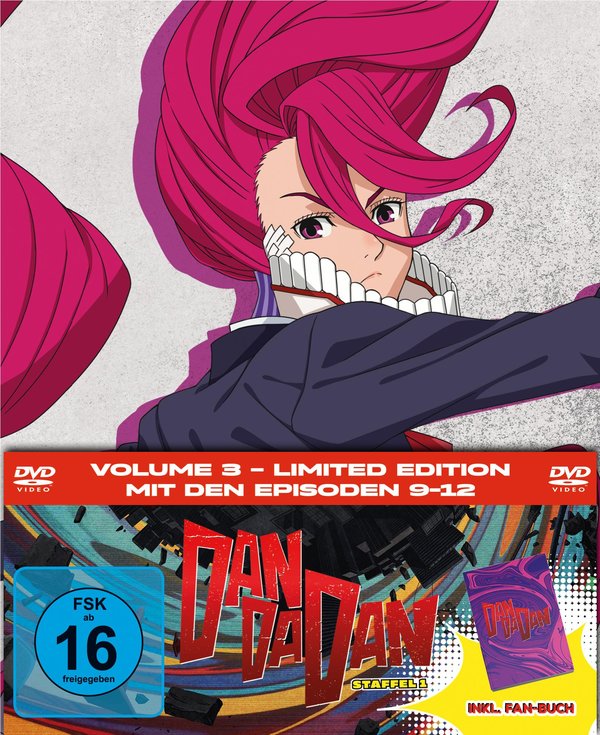 DAN DA DAN - Staffel 1, Volume 3 LTD. - Mit Fan-Buch  (DVD)