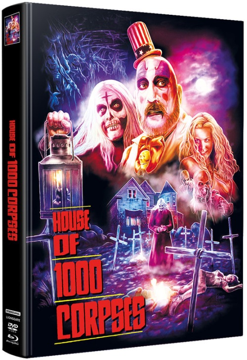 Haus der 1000 Leichen - Uncut Mediabook Edition (DVD+blu-ray)