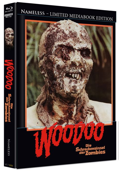 Woodoo - Die Schreckensinsel der Zombies - Uncut Mediabook Edition  (4K Ultra HD+blu-ray) (F)