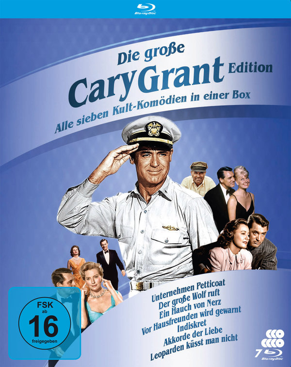 Cary Grant Box (Neuauflage)  [6 BRs]  (Blu-ray Disc)