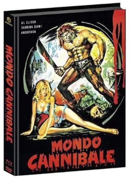 Mondo Cannibale 3 - Die blonde Göttin der Kannibalen - Uncut Mediabook Edition (DVD+blu-ray) (F)