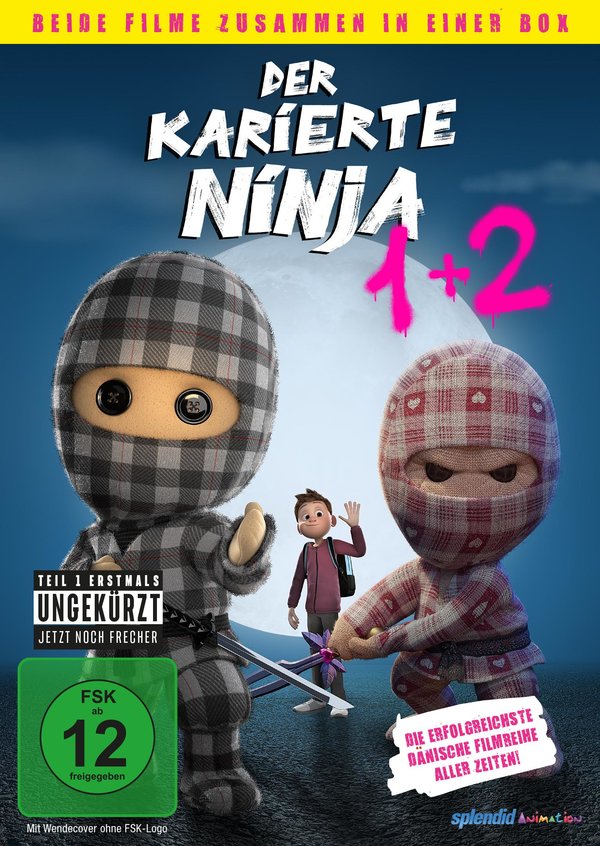 Der karierte Ninja 1 & 2  [2 DVDs]  (DVD)