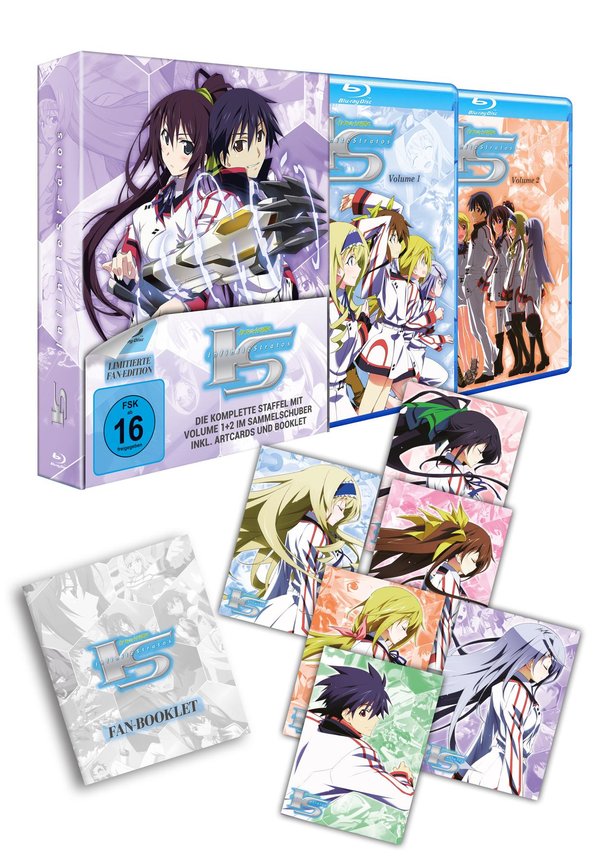 Infinite Stratos - Die komplette Staffel LTD.  [2 BRs]  (Blu-ray Disc)