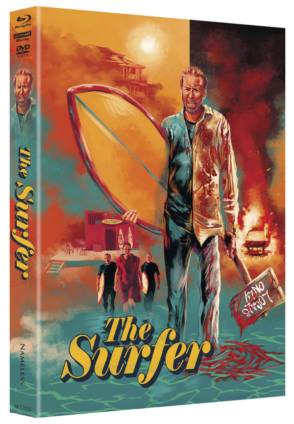 The Surfer - Uncut Mediabook Edition  (4K Ultra HD+blu-ray+DVD) (D)