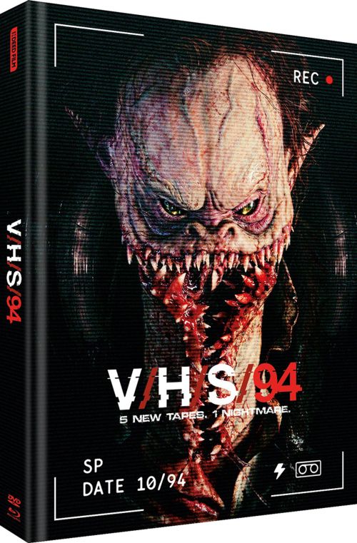 V/H/S/94 - VHS 94 - Uncut Mediabook Edition  (DVD+blu-ray) (E)