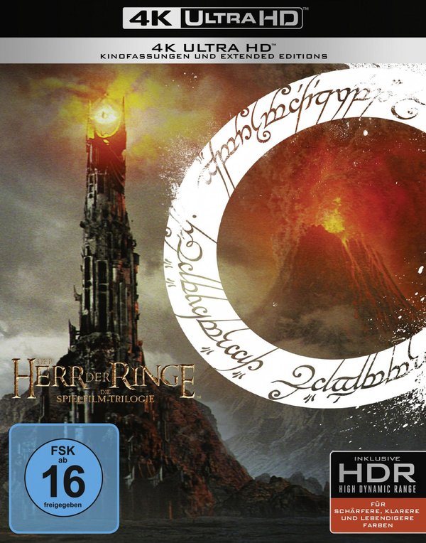 Herr der Ringe, Der - Extended Edition Trilogie (4K Ultra HD)