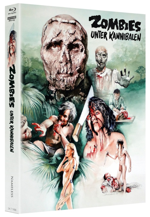 Zombies unter Kannibalen - Uncut Mediabook Edition (4K Ultra HD+blu-ray) (E)
