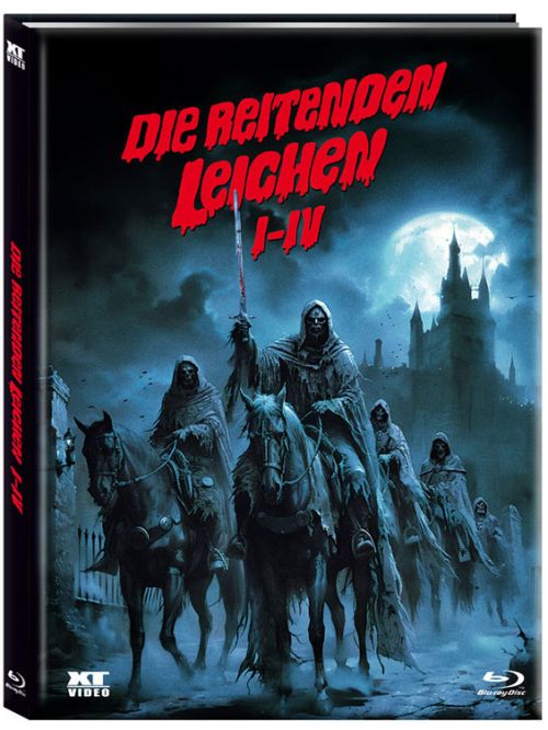 Die Reitenden Leichen 1-4 - Uncut Mediabook Edition  (blu-ray)