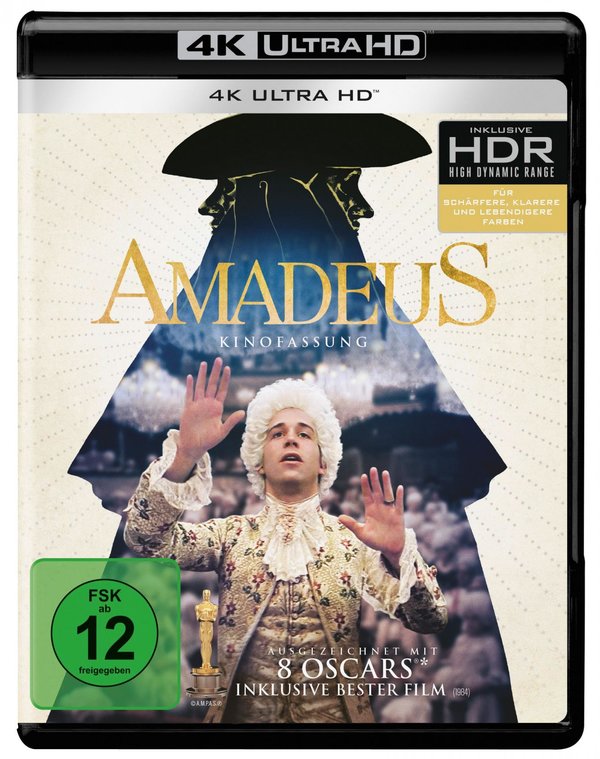 Amadeus  (4K Ultra HD)  (Blu-ray 4K Ultra HD)