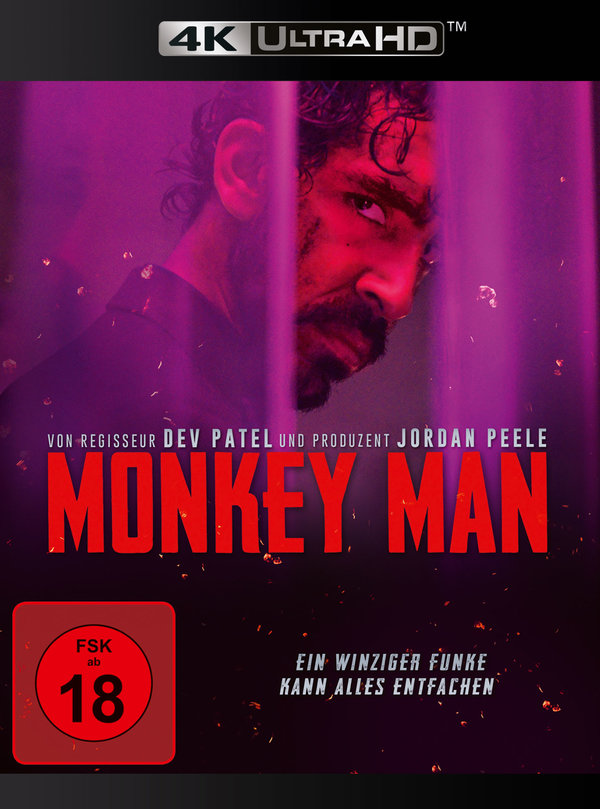 Monkey Man  (4K Ultra HD)