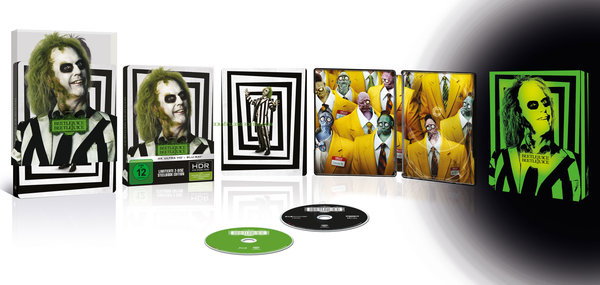 Beetlejuice Beetlejuice - Limited Steelbook Edition  (4K Ultra HD+blu-ray)