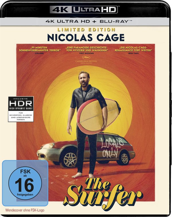 The Surfer LTD. - 4K HDR 2-Disc Limited Edition LTD.  (4K Ultra HD) (+ Blu-ray)