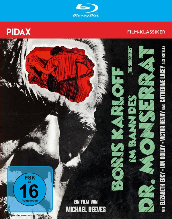 Im Banne des Dr. Monserrat (The Sorcerers) / Preisgekrönter Science-Fiction-Grusel mit Horrorfilm-Ikone Boris Karloff (Pidax Film-Klassiker)  (Blu-ray Disc)