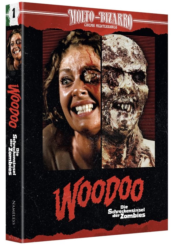 Woodoo - Die Schreckensinsel der Zombies - Uncut Mediabook Edition  (4K Ultra HD+blu-ray) (H)