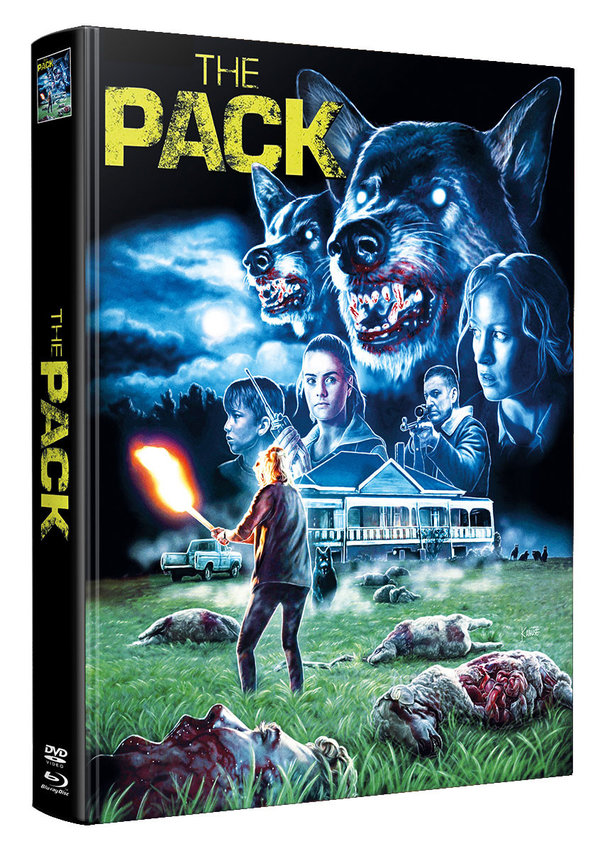 The Pack - Uncut Mediabook Edition - Limitiert auf 144 Stück  (+ Bonus-DVD mit weiterem Horrorfilm)  (blu-ray)